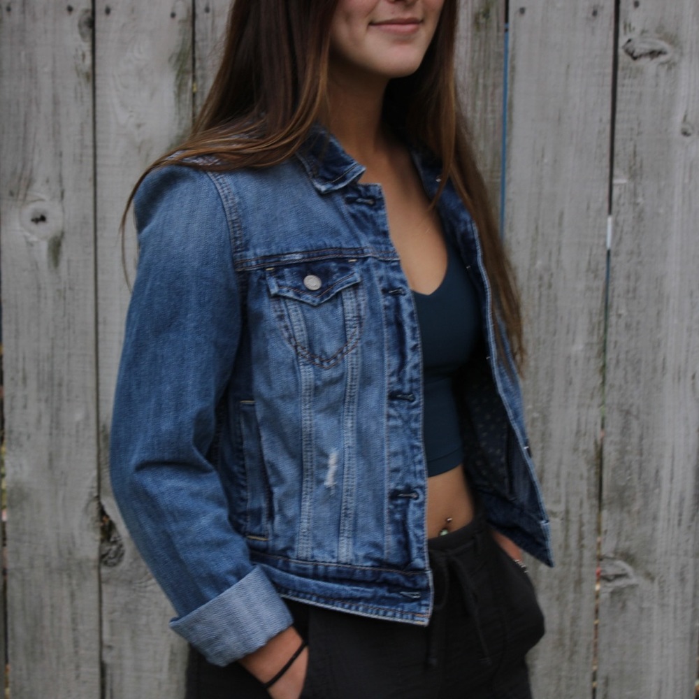 American Eagle denim jacket - Picture 2 of 2